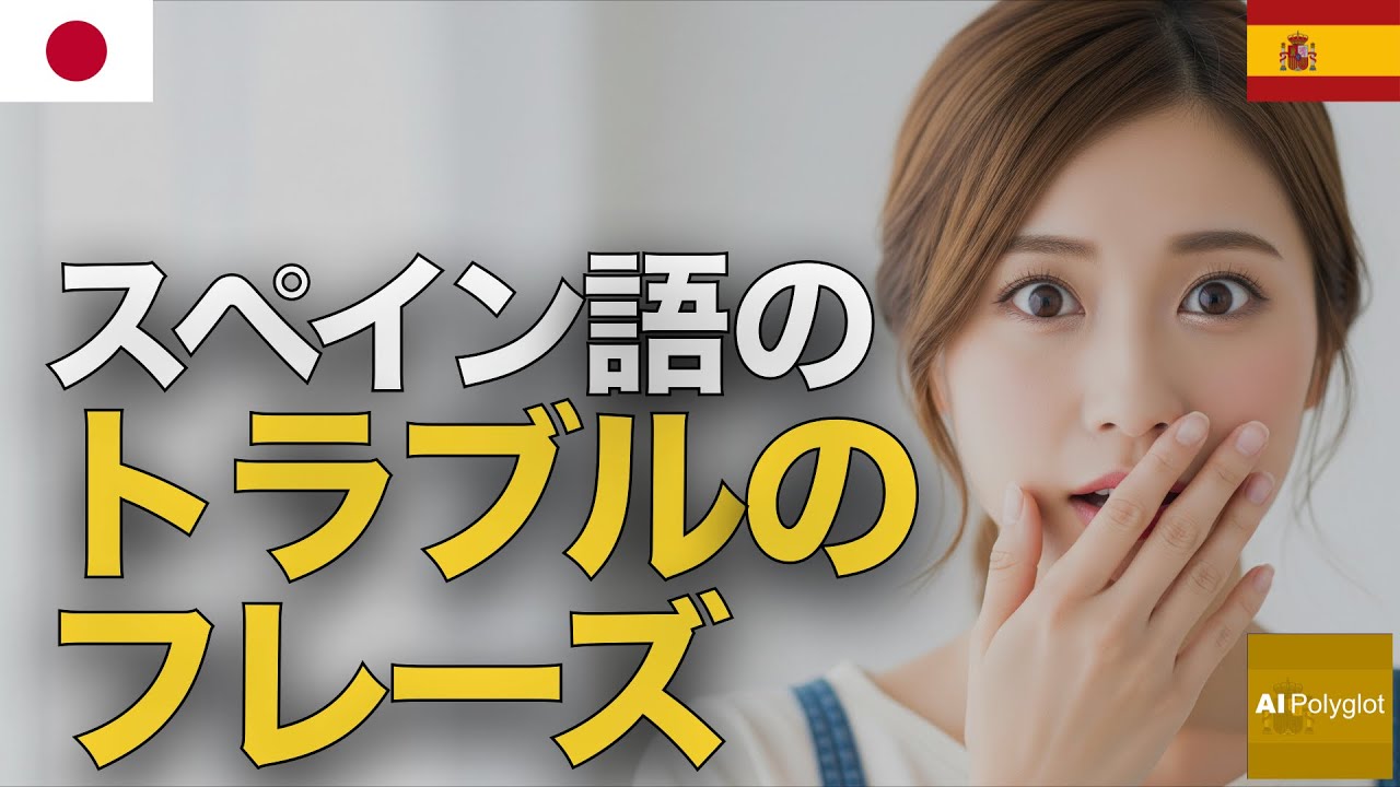 スペイン語のトラブルのフレーズ | 聞き流し | Spanish | 実用例文付き episode artwork