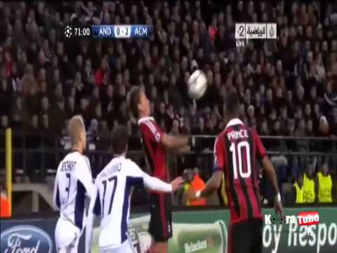 Goal of the Week November #3 2012: Philippe Mexes Bicycle Kick Vs Anderlecht