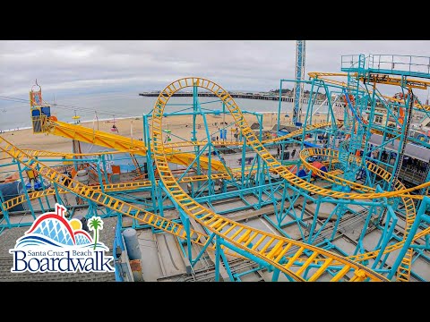 On-ride point of view of Undertow