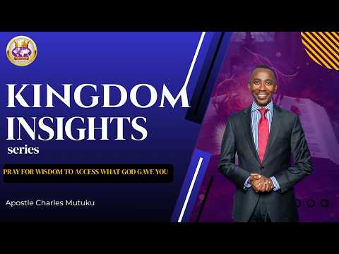 Pray for Wisdom to Access What God Gave You