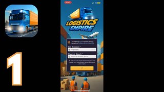 Logistics Empire Truck Manager - gameplay partie 1 (IOS)