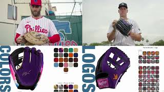Rawlings Custom Gloves - Design like a Pro!