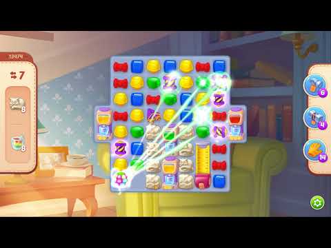 Homescapes Level 13474 No Boosters Gameplay #Bubunka