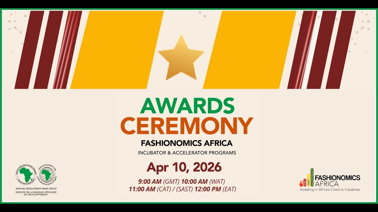 Fashionomics Africa Incubator and Accelerator Program Award Ceremony 2026