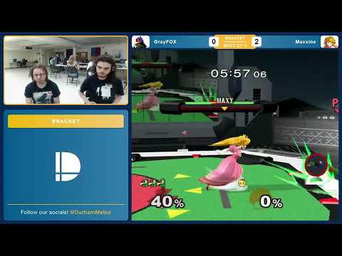 The Durham Dojo #10 Losers Bracket - GrayFOX (Falco) vs MAXXINE (Peach)