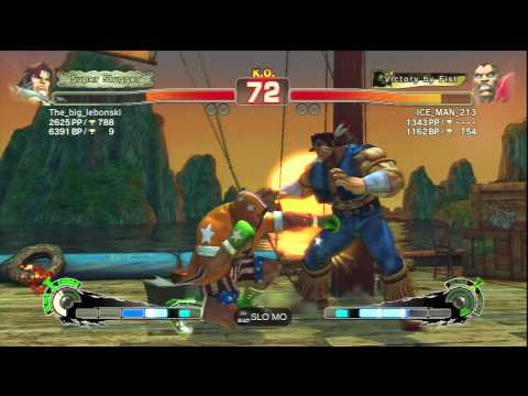 The_big_lebonski (T.Hawk) Vs ICE_MAN_213 (Balrog) SSF4 AE Ranked Matches - PSN