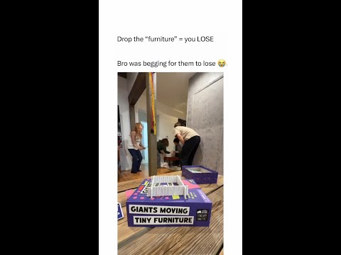 Giants Moving Tiny Furniture Action Game