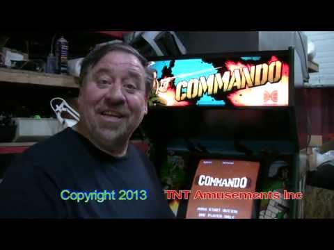 #325 Data East COMMANDO Arcade Video Game OVERHAUL - TNT Amusements
