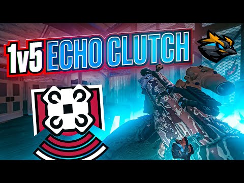 The 1v5 Echo ACE CLUTCH - Rainbow Six Siege
