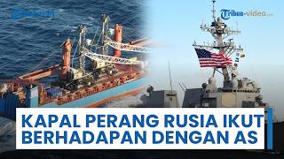Kapal Perang Angkatan Laut Rusia Kawal Kapal Sipil di Laut Cina Timur dari Potensi Perampasan AS