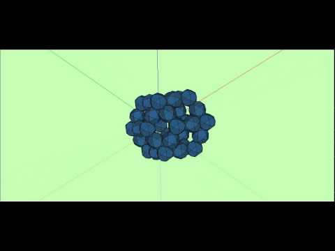 The Golden-ratio Rhombic Dodecahedron from icosidodecahedrons