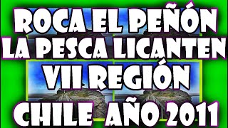 preview picture of video 'Roca el Peñón La Pesca Iloca Séptima Región de Chile (primera parte)'