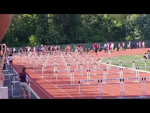5/30/18 - CIAC Class LL State Championship - Boys 110m Hurdles Finals
