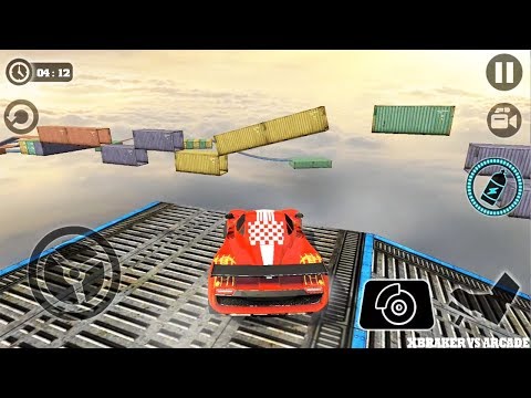 Impossible Car Tracks 3D: Red Car Driving Simulator Levels 9-12 | Android GamePlay