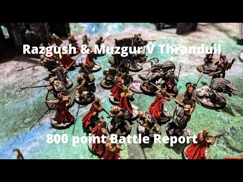 Thranduils Halls v Mordor (Razgush & Muzgur) 800pts MESBG Battle Report FIXED IT!!!