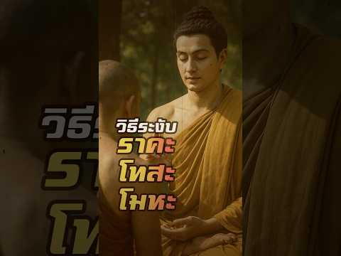 วิธีระงับราคะ โทสะ โมหะ | ธรรมะสอนใจใน 1 นาที #nakhononline #หลักธรรม #ธรรมะ #ปัญญา #ราคะโทสะโมหะ