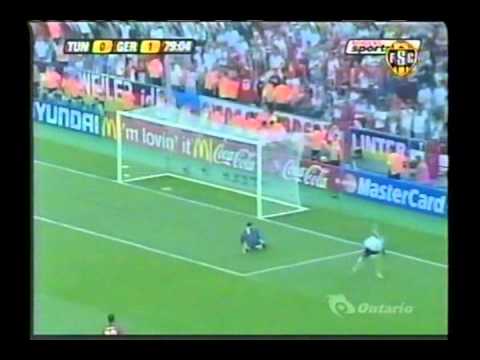 2005 June 18 Germany 3 Tunisia 0 Confederations Cup