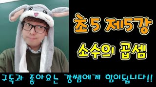 초5-2 제5강 소수의 곱셈