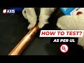 UL Testing Process For Earthing Lightning Protection Products