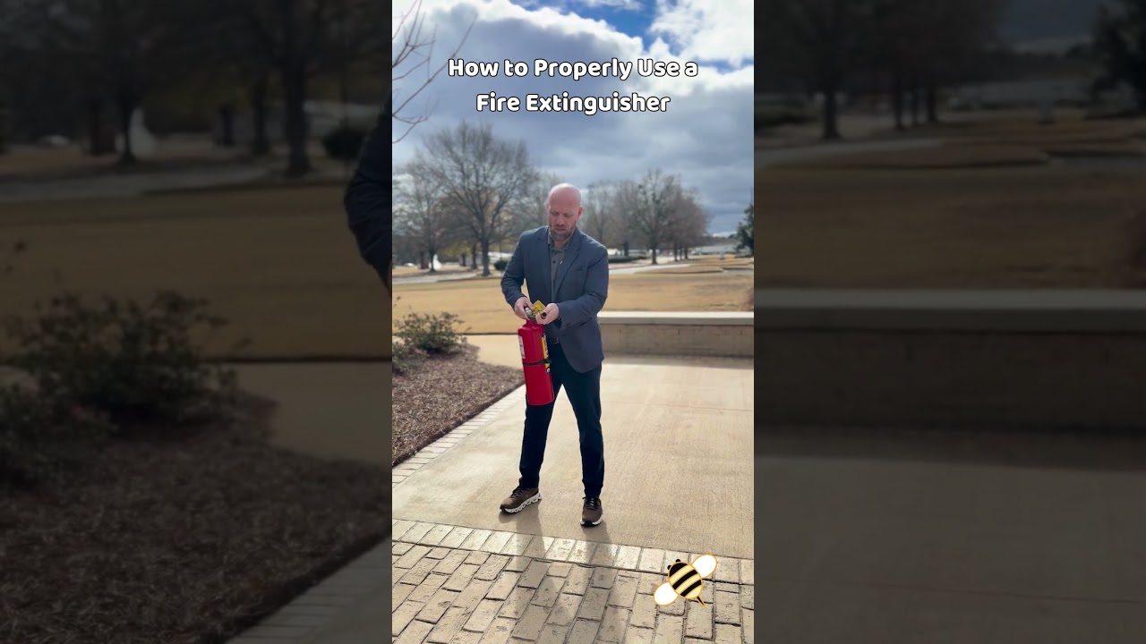 How to Properly Use a Fire Extinguisher