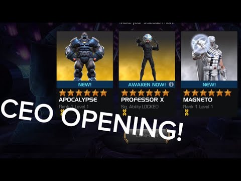 HUGE CEO CRYSTAL OPENING | 7x 6 Star Crystals and Nexus!! - Marvel Contest of Champions