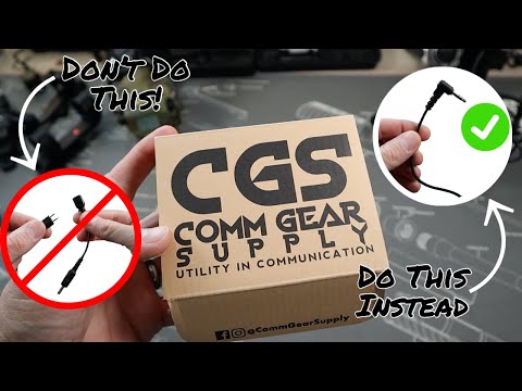 Comms Hack For Ear Pros (Walker's, Howard Leight Impact Pro, Impact Sport, Pro Ears, & More)