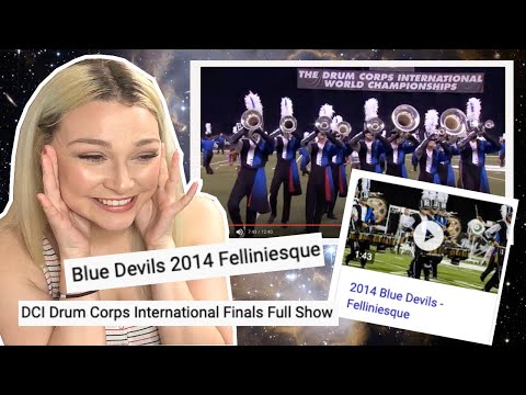 New Zealand Girl Reacts to BLUE DEVILS 2014 PERFORMANCE!