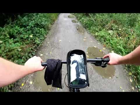 Fahrrad Pendeln im Spätsommer