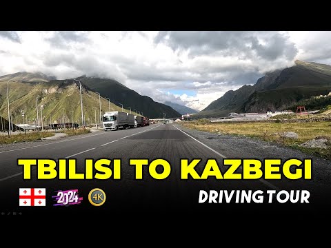 Driving in Georgia 🇬🇪 Amazing Drive from Tbilisi to Kazbegi