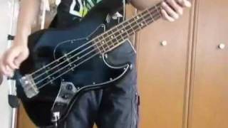 【Hi-STANDARD】stay gold 【bass cover】