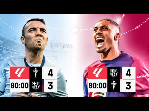 Los partidos MÁS ÉPICOS entre CELTA vs FC BARCELONA | LALIGA 2015-2025