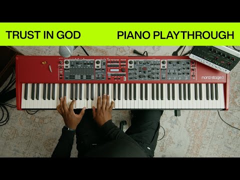 Trust In God | Official Piano Playthrough | Elevation Worship