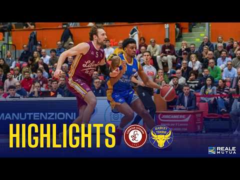 Highlights: Libertas Livorno - Reale Mutua Torino 87-62 | Regular Season 2025/26 | 27^ Giornata