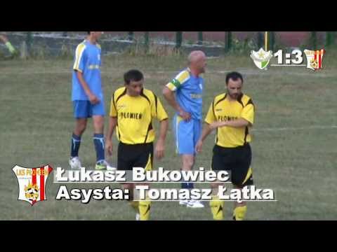 Łukasz Bukowiec - 1:3 (7') 2 kolejka A klasy: Zalesianka Zalesie - Płomień Limanowa (18.08.2013r.)