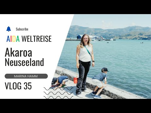 VLOG 35 - Akaroa, Neuseeland & Heiligabend - Weltreise AIDAsol 2024 / 2025