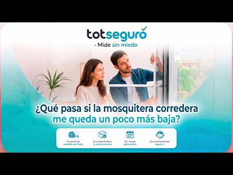 Cómo Corregir Gratis una Mosquitera Corredera Más Baja con TotSeguro