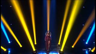 Samantha Jade: 1st song of the night - The X Factor Australia 2012 Grand Final 19-11-2012 (HQ)