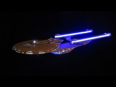 U.S.S. Excelsior Build Pt 3 The Aztec Decals Applied And The Finale!