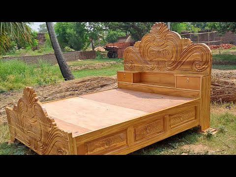Diwan palag 7×6 ke bed wooden dizan ₹65000