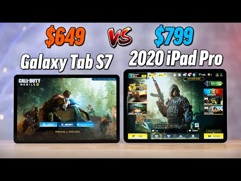 Galaxy Tab S7 vs iPad Pro 2020 - Gaming Comparison!