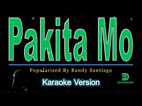 Randy Santiago - Pakita Mo (karaoke version)
