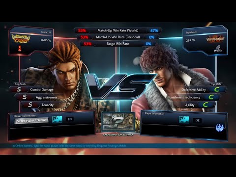 Blazing Kick (Eddy) vs BL Sephiblack (Miguel) - #T7OnlineChallenge: EU North - Losers Top 8