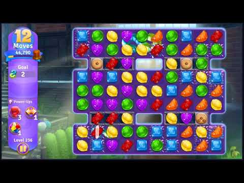 Willy Wonkas Sweet Adventure Level 236 - NO BOOSTERS 🍫 | SKILLGAMING ✔️