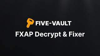 FXAP Decrypt & Fixer 🔓 Unlock Any FiveM Pack Without Software | FiveVault