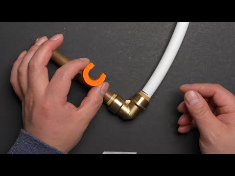 Installation and remove SharkBite 90 Degree Elbow