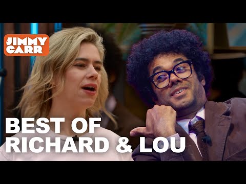 Jimmy Reacts to the Best of Richard Ayoade & Lou Sanders | Jimmy Carr