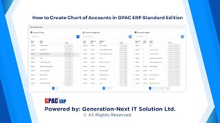 Chart of Accounts