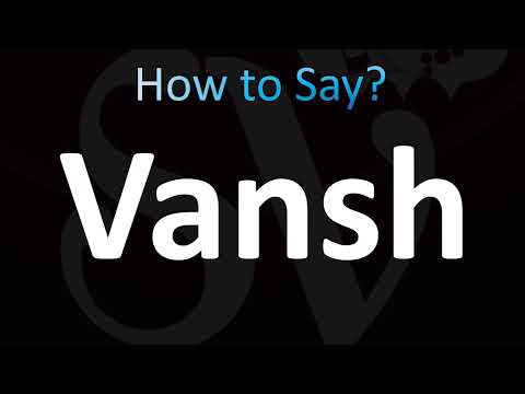 How to Pronounce Vansh (CORRECTLY!)