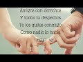 Amigos con derechos - Reik, Maluma (LETRA) Amigos con derechos - Reik, Maluma (LETRA)