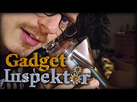 Gadget Inspektor: China Perkolator von OutD - Edelstahl Kaffeekanne, Kaffeekocher